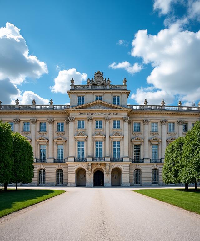Die prächtige Fassade der Hofburg in Wien.